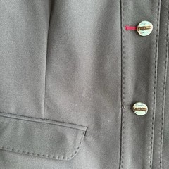 Animo Grey Show Jacket Italy Equestrian Hunter Jumper Women’s US 10 (I-46, D-40)