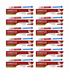 12 Pack In Box Paste Horse Dewormer Apple Flavor Dewormer FREE Shipping to US