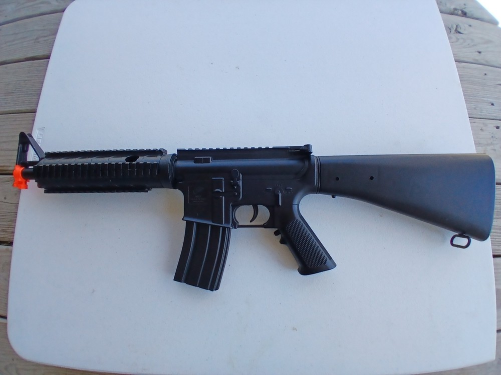 Double Eagle M83 6MM Electric Airsoft Assault Rifle Gun Tested