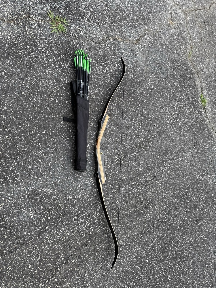 ‎Samick Takedown Sage 45lb 62in Recurve Bow – Brown (Right-Hand)