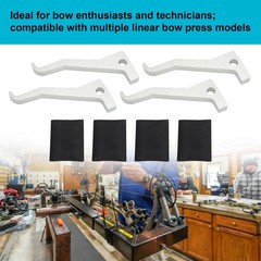 4 Sets For Most Modern Compound Bows Iron Linear Bow Press Finger Kit 7/16 inch
