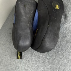 La Sportiva Blue Yellow Cliff Climbing Shoes Rock Outdoor Men’s US 9.5