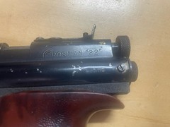 Vintage Crosman 116 22 Cal. Air Pistol CO2 Bulk Fill circa 1951-54