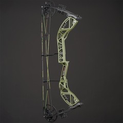 RH Compound Bow 30-70lbs IBO 310 fps & Carbon Arrows for Archery Hunting Shoot