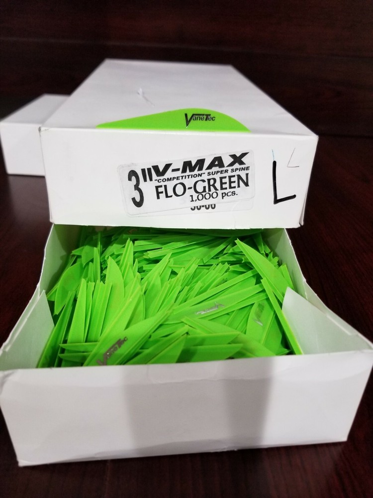 150 V-Max Competition Super Spine 3″ inch Fletchings, Archery Vanes