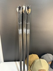 Used Easton X10 350 Spine Arrows 1 USAT Season 3.5 Inches Cut From Back 28.25