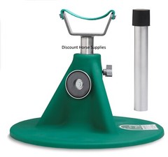 New HOOFJACK medium stand Green w/ Medium post & cradle