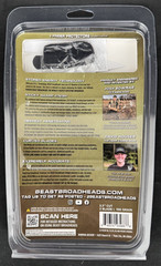 Bowmar Beast Broadheads 2.3 Inch 100 Grain 3 Pack New