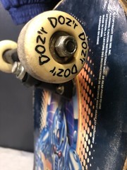 Doz’r Nash Short Wooden Skateboard from 2000 18 Inches Long