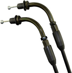110Cm Black Alloy Steel Throttle Cable Wire Compatible with Harley