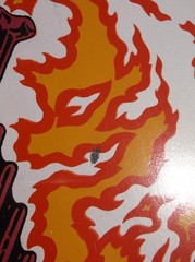 1988 POWELL PERALTA TOMMY GUERRERO «FLAMING DAGGER» SKATEBOARD DECK RARE