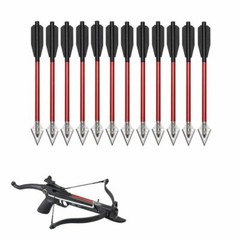 6.7» Mini Crossbow Bolts Metal 2 Blade Broadheads Pistol Survival Arrow Hunting