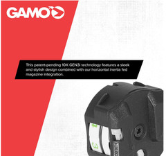 Gamo Swarm 10X GEN3i Magazine .22 Cal, Inertia Fed, 10 Rounds, for GEN3i Multish