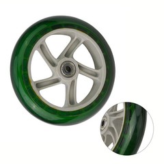 Scooter Wheel Front Wheels High Elasticity No Noise No Slip Push/Kick/Stunt