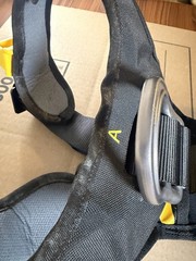 Petzl ASTRO Interational Version Rope Access Harness – Black/Yellow Size 0