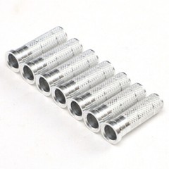 50-200Pcs Aluminum Arrow Insert ID 6.2mm Carbon Fiberglass Archery Bow Shooting