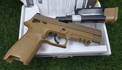 Sig Sauer #AIR-M17-177 P320 M17 CO2 Pellet Gun Air Pistol 380fps .177 cal