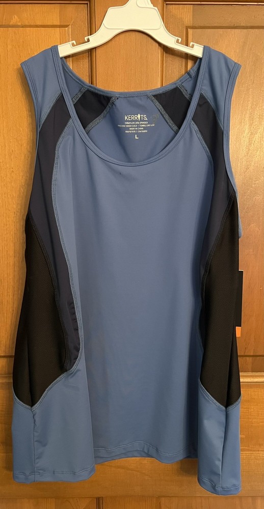 Kerrits Close Contact Bluebird Tank – Size Large (Read Full Description)