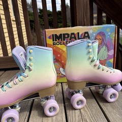 Impala Quad Roller Skates, Size – 8 – Pastel Fade -NEW IN BOX