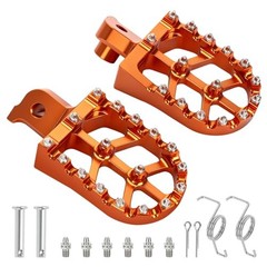 CNC Aluminum Foot Pegs Compatible with Tuttio Soleil01 Electric Dirt Bike