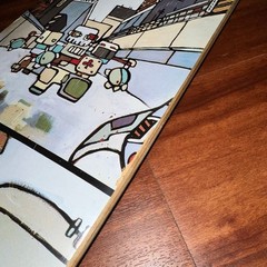 Mike Shinoda Signed 2004 Think Skateboard Robot Series Deck Linkin Park NOS Auto