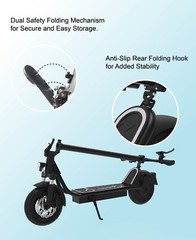 DRIVETRON ELECTRIC SCOOTER – DT01 Max Speed 19M/H Range ~30 miles, DISC BRAKE