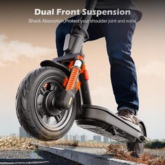600W/367W Adult Electric Scooter 10″ Tires Long Range E-Scooter CityCommuter APP