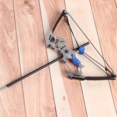8″ Mini Compound Bow Kit Toy Arrows Target Shooting Archery Gift Pocket Bow