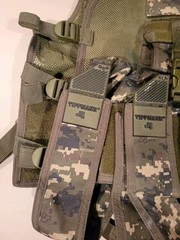 Tippmann Special Op Zip Pro Vest Digi Camo Tacticle Military Accessory w/Pockets