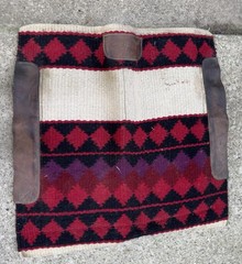 Western Wool Felt Horse Saddle Pad 34×33 Leather Wear Pads Ranch Tack