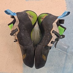 Tenaya Mundaka Climbing Shoes Draxtor Men 7.5 Womens 8.5 EU 41 Black Green Spain