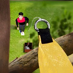 Arborist Throw Line Weight Pouch Bag 2-Pack(8 0z and 12 oz)- Outdoor Tree Climb