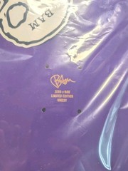 Zero Skateboard Deck Bam Margera Purple Blood SIGNED 8.25 – NEW