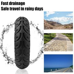 60/70-6.5 Scooter Tire Tubeless: 10×2.50 Solid Tire Replacement for Hover 1 A…