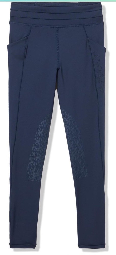 Horse Riding Ariat Unisex Kids’ Eos 2.0 Knee Patch Tight Navy Size XXL – Tight
