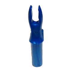 13 Count Bohning X 5mm Archery Arrow A Nocks: Satin Blue: 7 Grain: .204 ID NOS