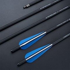 20″ Carbon Crossbow Bolts Arrows OD8.8mm 4″ Vanes Archery Crossbow Hunting 12PCS