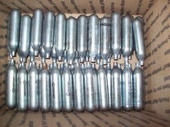 Crosman Powerlet 12g Co2 Cartridges 50 Count for Pellet gun Airsoft, paintball