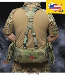 【US STOCK】 Russian A-10 Tactical FG Chest Rigs Multi-functional Belt Bag