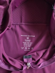 Free Ride Equestrian Short Sleeve Sara Sun Shirt Size Medium NWT $65 Raspberry