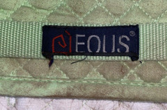EQUIS LIGHT GREEN ENGLISH A/P SADDLE PAD 21 1/2» X 40» FULL