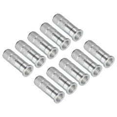 Aluminum Arrow Inserts 0.3″ Dia 7.6mm 8.8mm for Archery Points, 24pcs