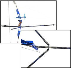 Archery Bow Stabilizer 3/4/5/10/12/26/28/30 inch Carbon Fiber Bow Balance Bar St