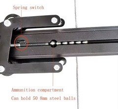 Ball Bearing Bow, Compound Bow Set That Shoots Steel Balls, Right Handed Hunt…