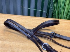 WEAVER LEATHER Browband Western Headstall ~ BUTTER SOFT Leather ~ Brown ~ Large