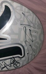 Osiris Feed The Need Signed Skateboard Deck Rare