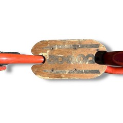 MINI GoPed Knowped Kick Push Scooter Classic Red Orange Go Ped USA RARE!!