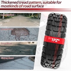 Motorcycle Electric Scooter Refitted 11-inch Tubeless Tyre 90/65-6.5 Thick