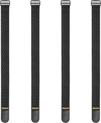 Durable 4 Pack Elastic Cinch Straps – 24″ x 2″ Adjustable with Anti-Slip Grip