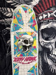 Tony Hawk Custom 80’s Theme Skateboard Deck Rare Art Ships Fast Powell Peralta